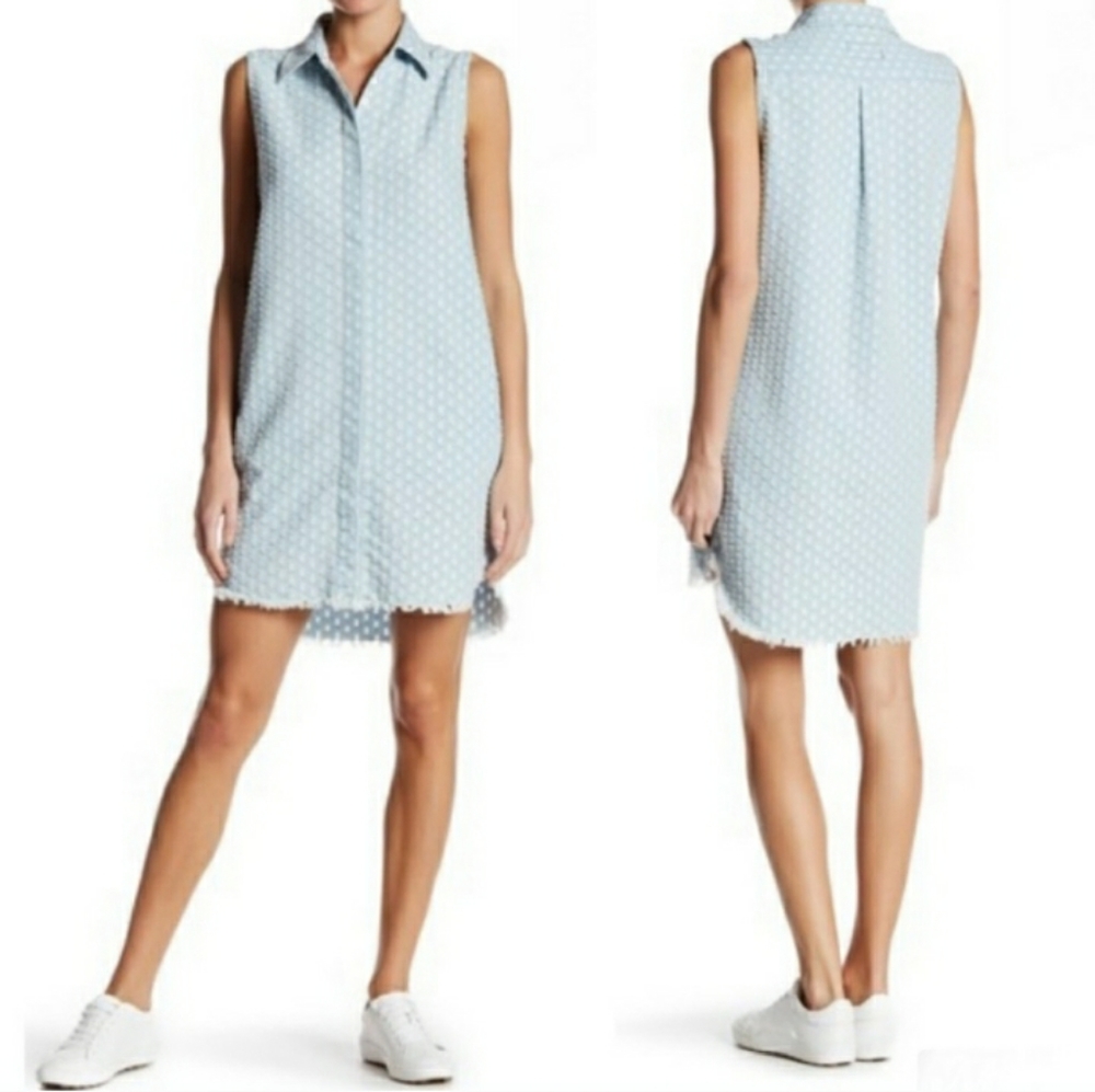 CURRENT/ELLIOT The Sage Shirt Dress Sz 2 (M)EUC